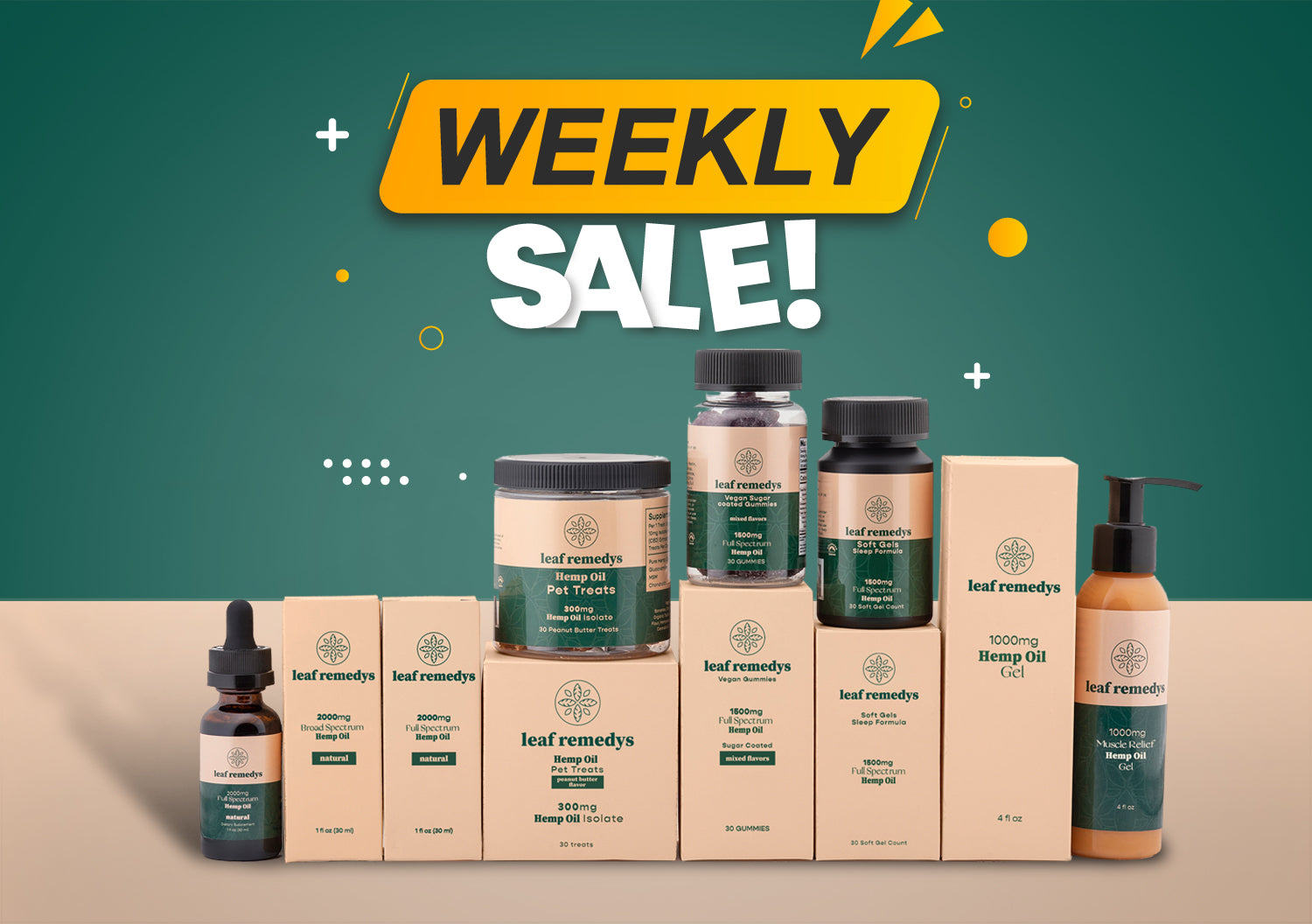 Product finder Leaf Remedys Hemp