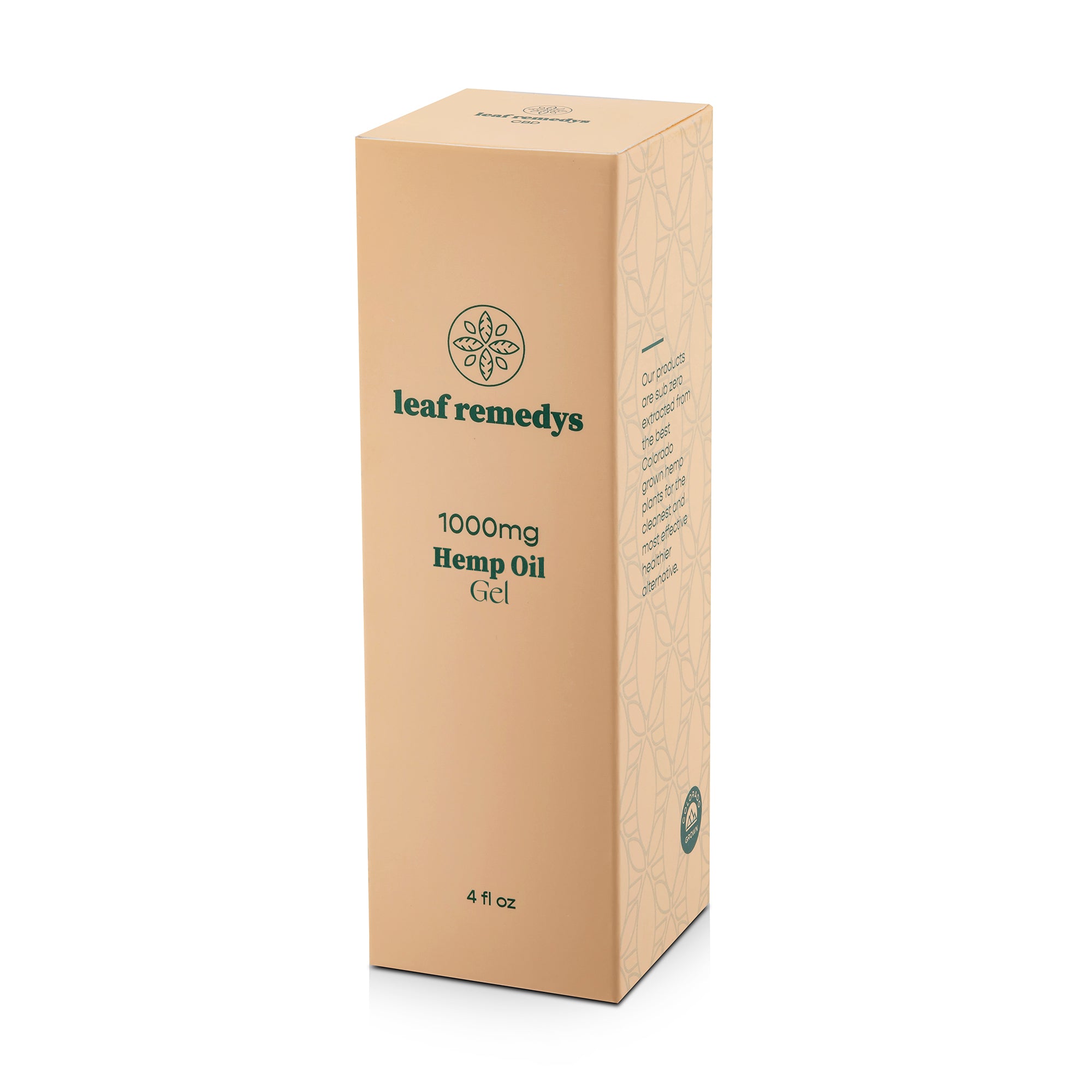 1000MG Cooling Gel Extra Strength Leaf Remedys Hemp